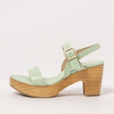 Elegantní dámské sandály#S3272 NAPPA PASTEL GREEN/ ST.LAURENT SANDAL