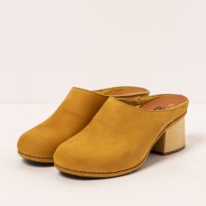 Pantofle na podpatku#1879 NOBUCK HONEY/ I WISH