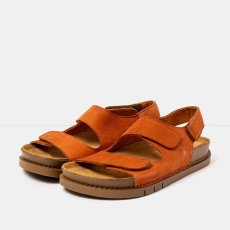 Unisex sandály KASSEL#2023 NOBUCK DARK ORANGE / KASSEL
