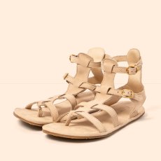 Barefoot sandály BARE#N5687 NOBUCK CREAM/ BARE SANDALS