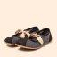 Barefoot baleríny ONDINA#N5936C MULTI MATERIAL BLACK/ ONDINA