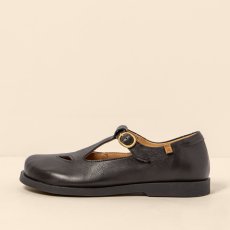 Dámské Mary Jane ARENISCA#N5873 SOFT NAPPA BLACK/ ARENISCA
