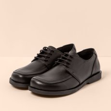 Dámské polobotky#N5876 SOFT NAPPA BLACK / ARENISCA