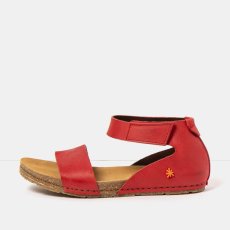 Dámské sandály#0382 ROMA RED/ CRETA