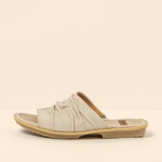 Dámské pantofle#N5932S WAX NAPPA CREAM / MAKISU