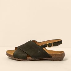 Dámské pantofle WAKATAUA#N5558 NOBUCK LAVADO KAKI / WAKATAUA