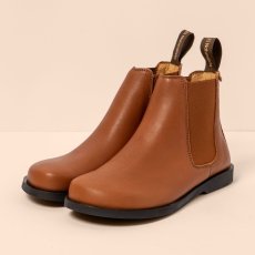 Kotníkové boty Chelsea#N5875 SOFT NAPPA CUERO / ARENISCA Kotníkové boty Chelsea#N5875 SOFT NAPPA CUERO / ARENISCA