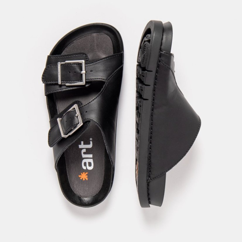 Unisex pantofle KASSEL#2020 MENORCA BLACK/ KASSEL
