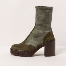 Kozačky na podpadku#1973 NOBUCK KAKI/BERNA