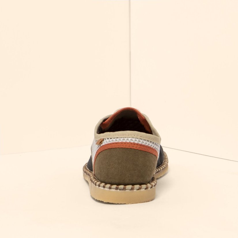 Veganské barefoot polobotky#N577T MULTI MATERIAL MULTI BLACK/ MARSILEA UNISEX