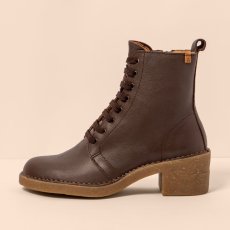 Semišové polokozačky na podpatku#N5660S SOFT NAPPA TESTA / TICINO