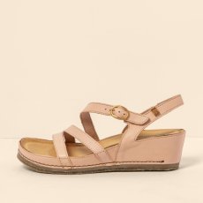 Dámské sandály na podpatku#N5855 SOFT NAPPA SALMON / PICUAL