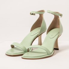 Luxusní sandály s podpatkem#S3193 NAPPA PASTEL GREEN/ ALBANA