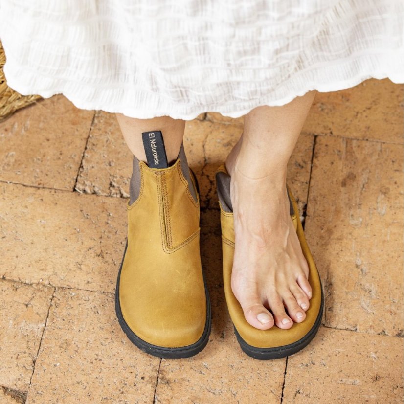 Barefoot kotníkové boty NÓMADA#N5262 ARIZONA BLACK / NOMADA