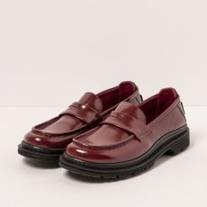 Unisex mokasíny BIRMINGHAM#1902 NAPPA SHINNY BURDEOS/ BIRMINGHAM