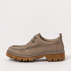 Kožené polobotky#1483 NOBUCK TAUPE / DENVER