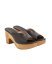 Elegantní dámské pantofle#S3274 NAPPA BLACK/ ST.LAURENT SANDAL Elegantní dámské pantofle#S3274 NAPPA BLACK/ ST.LAURENT SANDAL