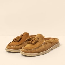 Pantofle nazouváky#N5964 SILK SUEDE TOFFEE/ PLANTAE